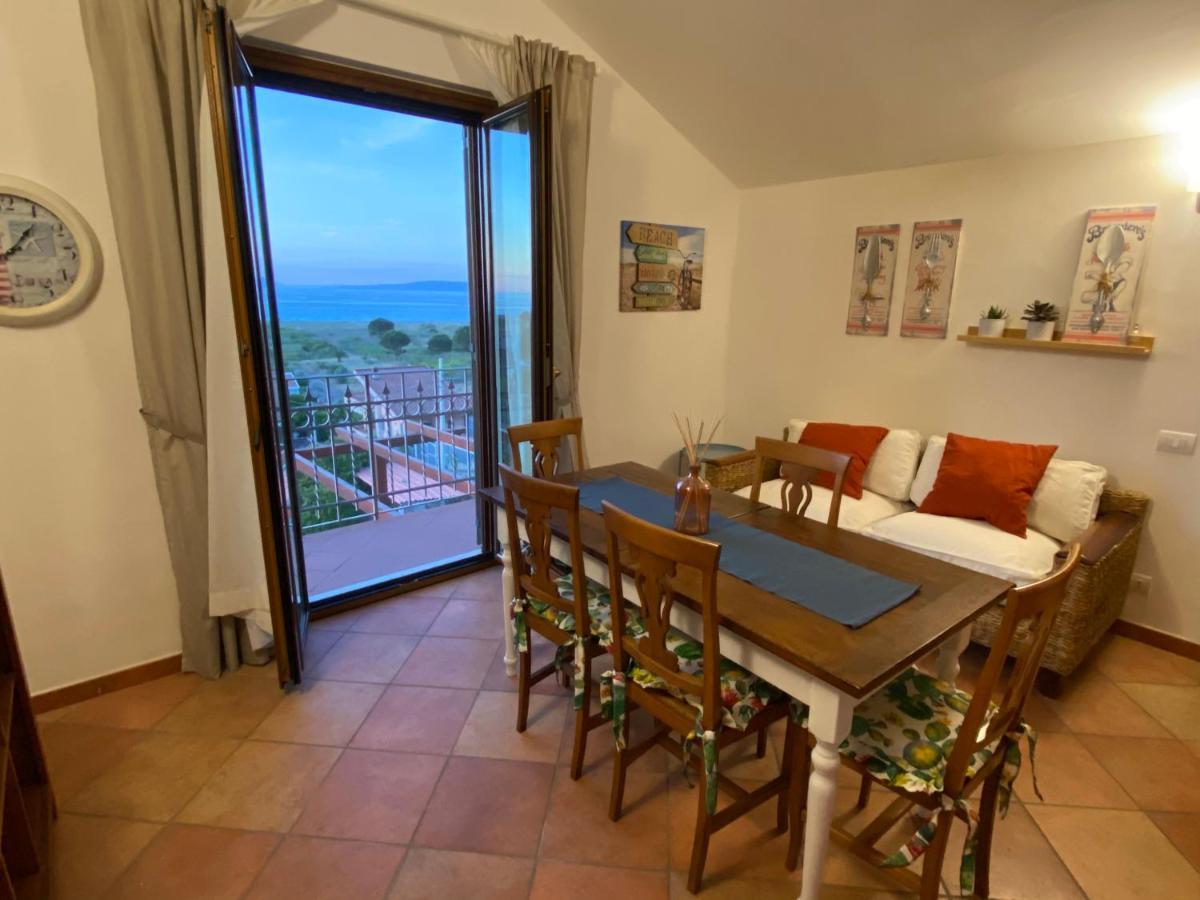 Tyrrhenian Sea Apartment ตอร์เรฟาโร ภายนอก รูปภาพ